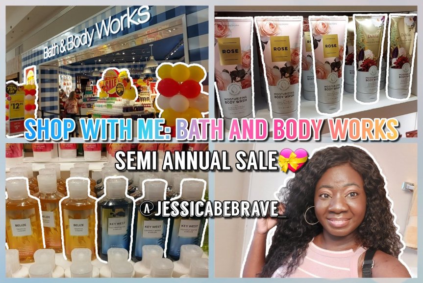 SHOP WITH ME 🤓 BATH AND BODY WORKS SEMI ANNUAL SALE || SMELLING LIKE SUNSHINE….😌|| BROWSE WITH ME
